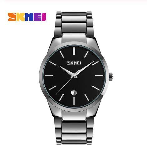 2020 SKMEI Men Watches Luxury Golden Steel Bracelet Quartz Wristwatches Date Time Male Clock Waterproof Watch Reloj hombre 9140