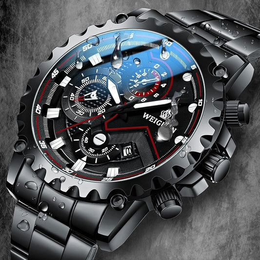 2022 New Style Waffle Men's Automatic Mechanical Watch Trendy Sports