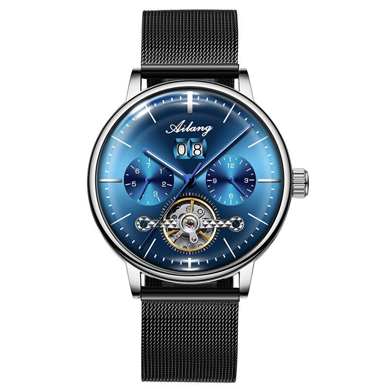 Ai Lang Hot-Selling Men's Mechanical Watch Fully Automatic New Concept Fashion Trendy Waterproof