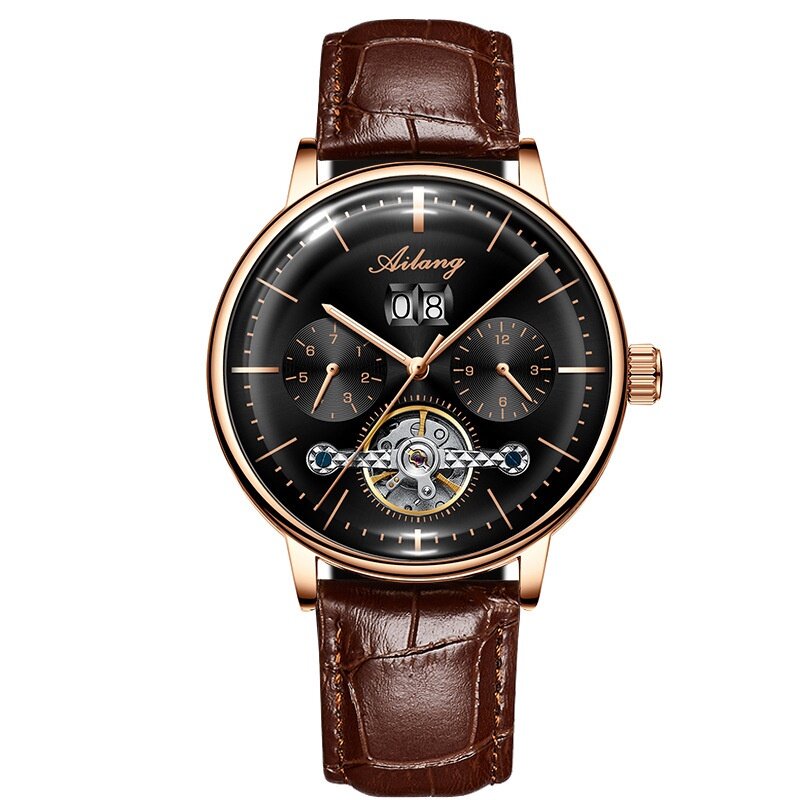 Ai Lang Hot-Selling Men's Mechanical Watch Fully Automatic New Concept Fashion Trendy Waterproof