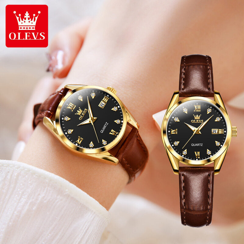 2023 New OLEVS Brand Men's Watch Fashionable and Minimalist Leisure Women's Quartz Watch 5522