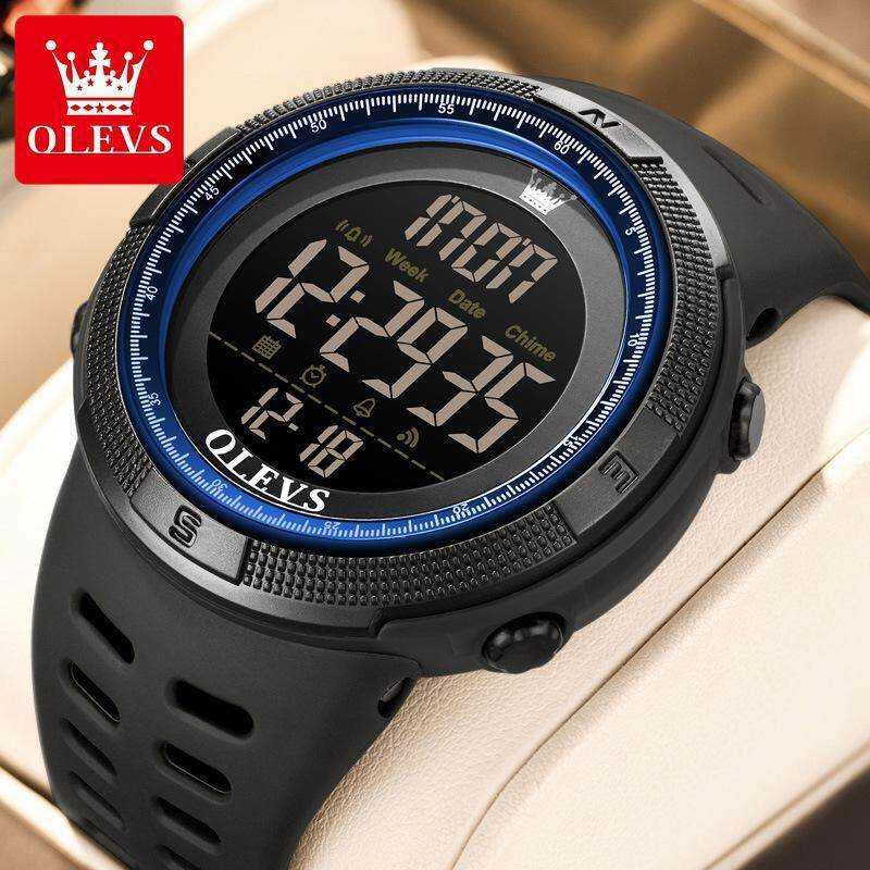 2023 New OLEVS Brand Men's Watch Fashion silicone strap men's watch tide 1109