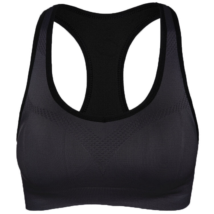 8177 No steel ring sports bra running fitness vest high-strength underwear seamless plus size vest women