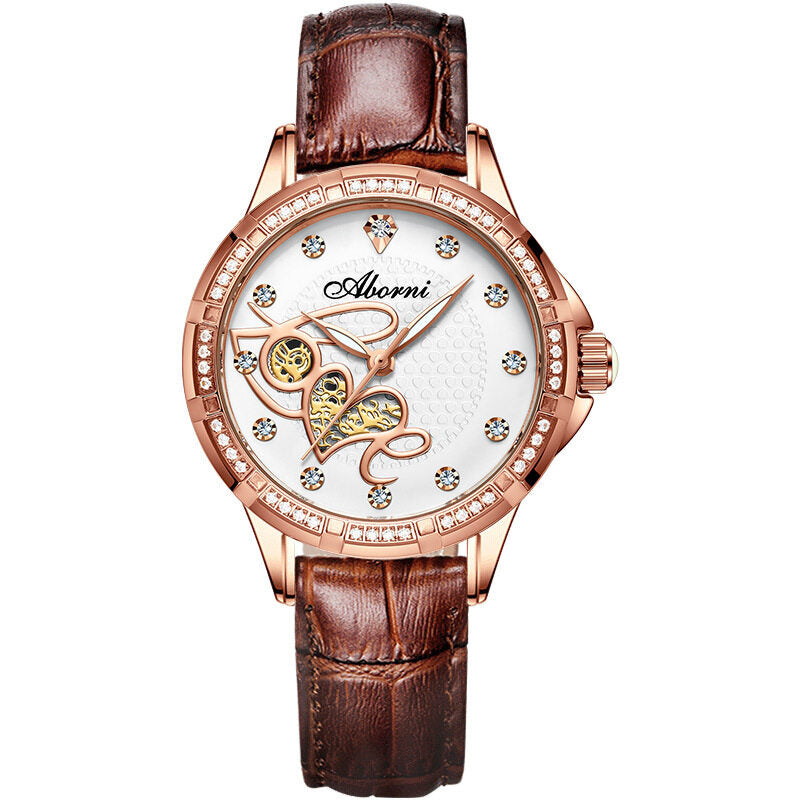 2021 new ladies watch ceramic Shi Ying fashion waterproof ladies watch