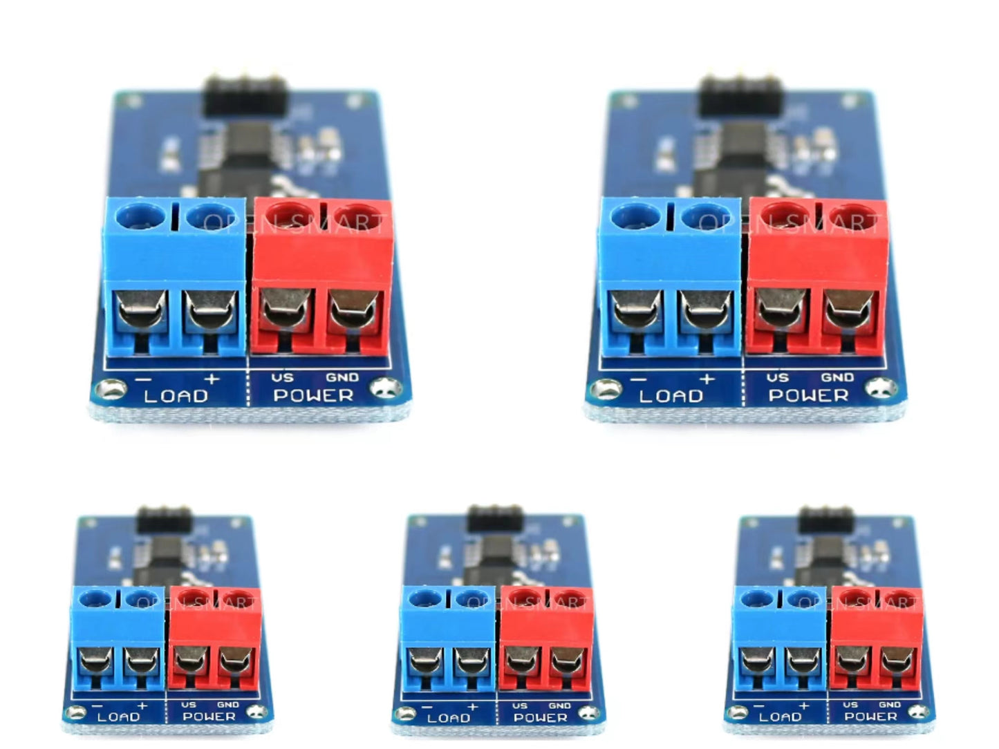 5PCS OPEN-SMARTMosfet Module Mosfet Switch module High-Current DC Fan Driver Motor Driver LED Strip Driver Steples Speed for Arduino