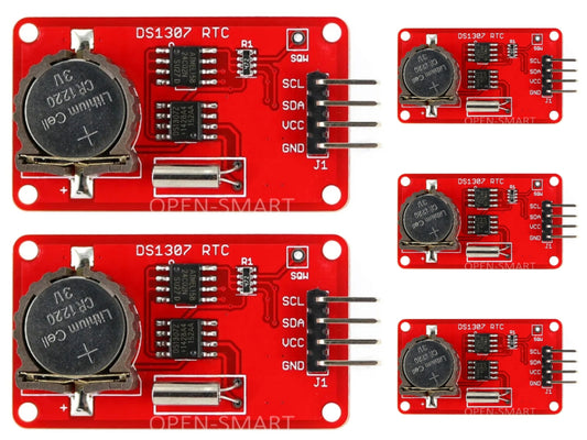 5PCS OPEN-SMARTDS1307 RTC Module with AT24C02 EEPROM High Accuracy and I2C Interface Real Time Clock module for Arduino