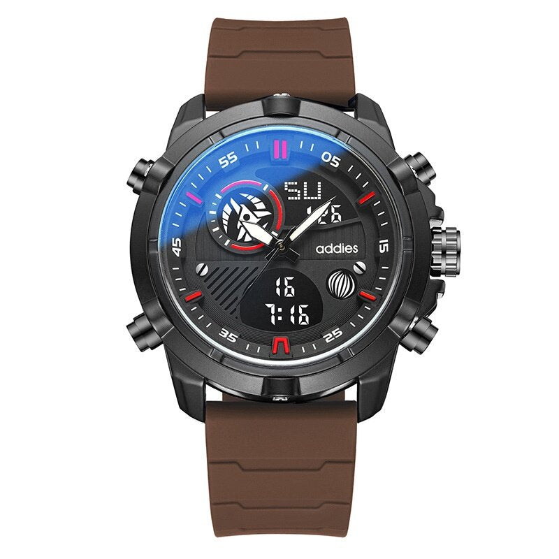 addies New Style Sports Men's Watch Multifunctional Waterproof Luminous Outdoor