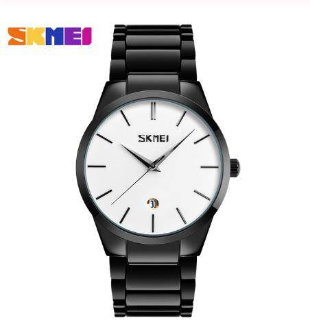 2020 SKMEI Men Watches Luxury Golden Steel Bracelet Quartz Wristwatches Date Time Male Clock Waterproof Watch Reloj hombre 9140