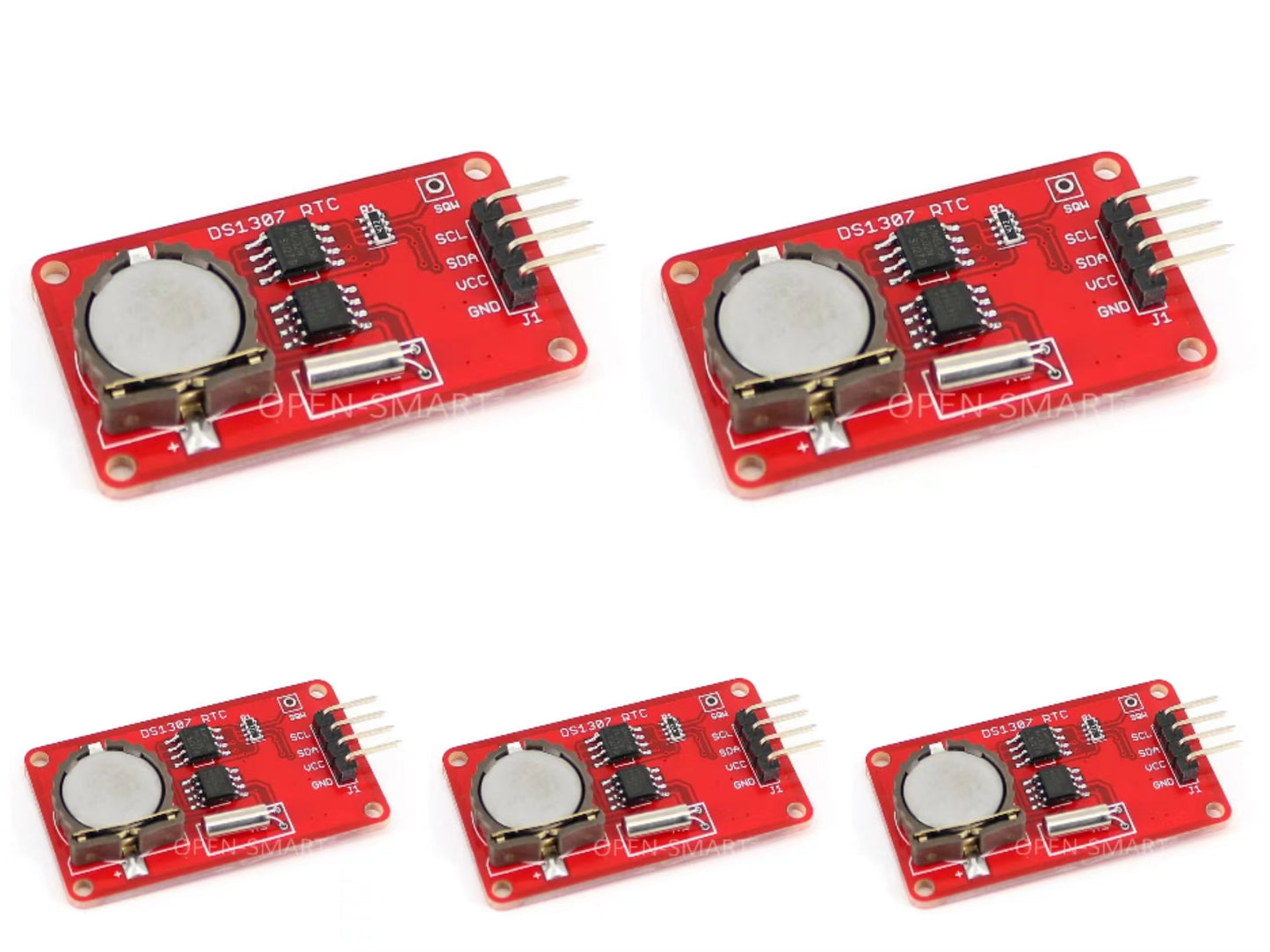 5PCS OPEN-SMARTDS1307 RTC Module with AT24C02 EEPROM High Accuracy and I2C Interface Real Time Clock module for Arduino