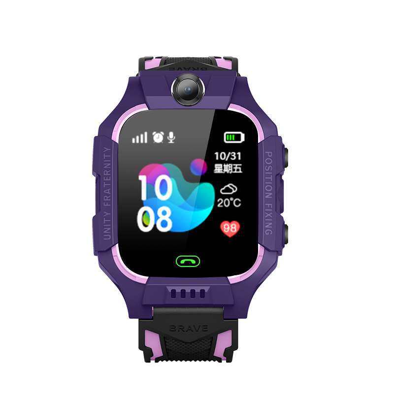 2021 new hot selling sixth generation children's smart phone watch waterproof camera positioning primary school boys and girls touch screen mobile phone