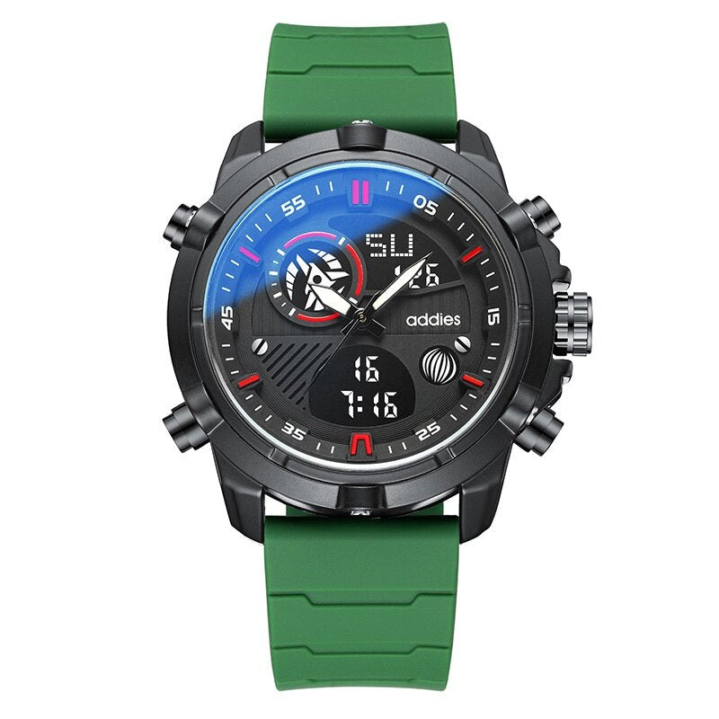 addies New Style Sports Men's Watch Multifunctional Waterproof Luminous Outdoor