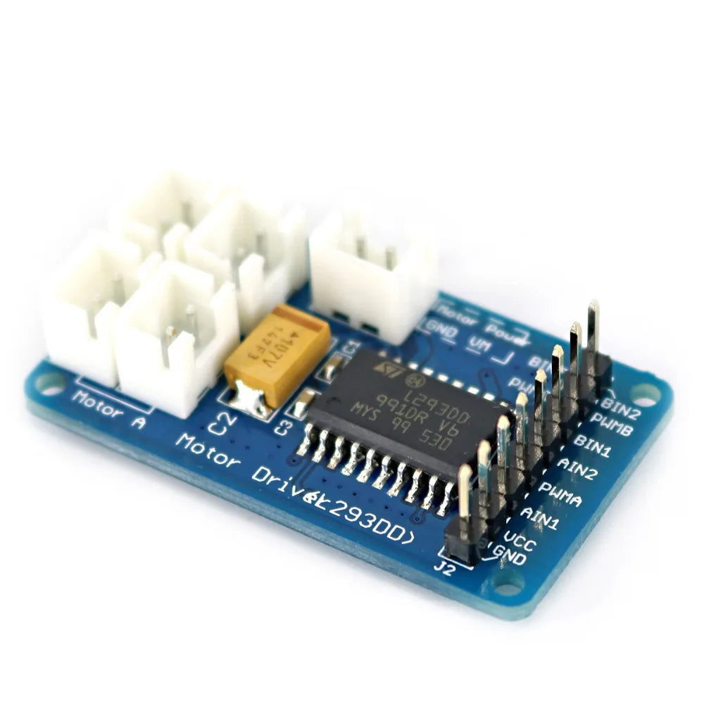 5PCS OPEN-SMART600mA L293DD Dual Motor Driver Module for Smart Car Kit Full-bridge Driver for Arduino