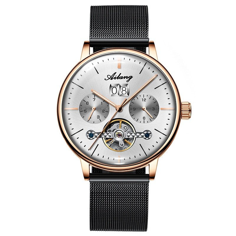 Ai Lang Hot-Selling Men's Mechanical Watch Fully Automatic New Concept Fashion Trendy Waterproof