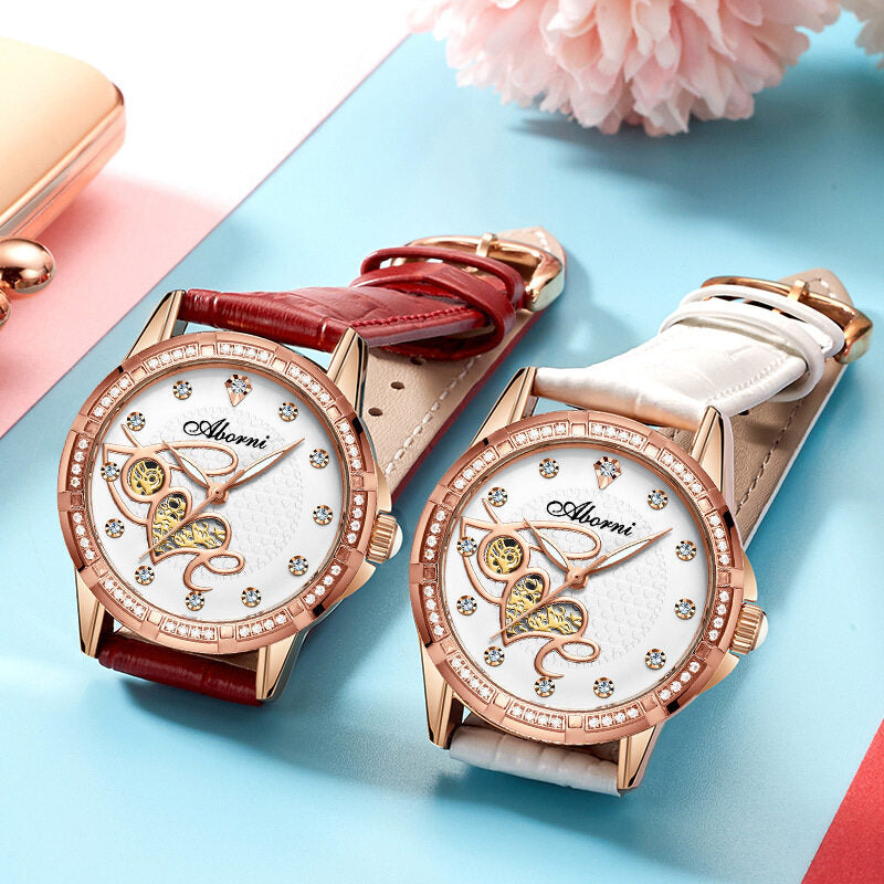 2021 new ladies watch ceramic Shi Ying fashion waterproof ladies watch