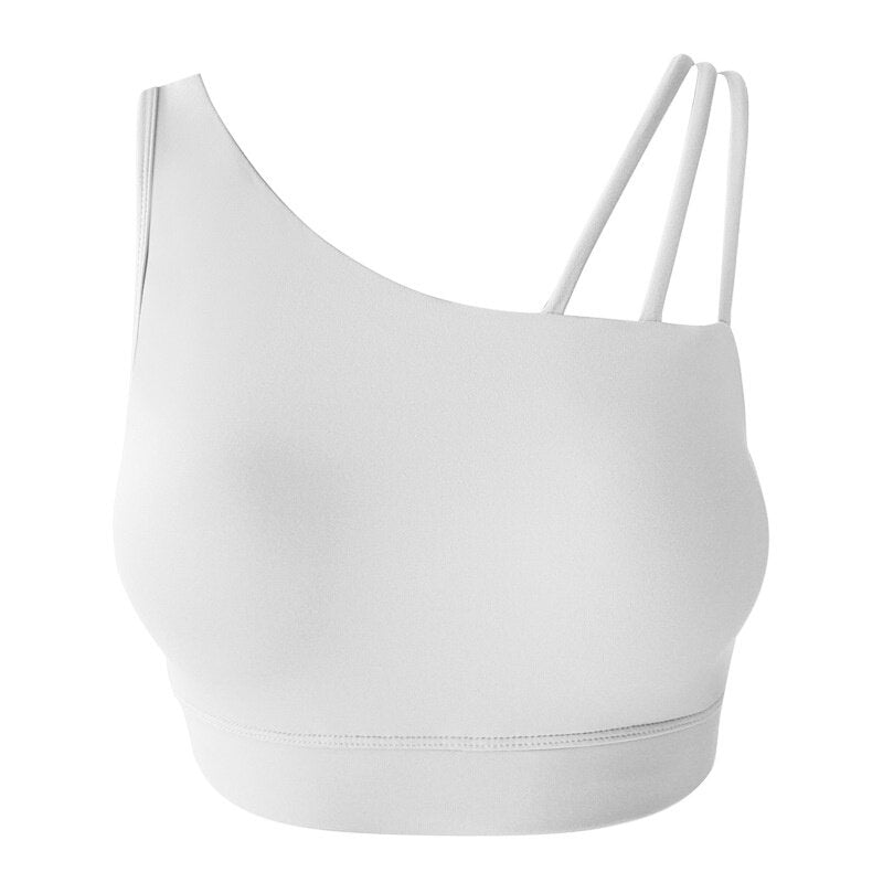 2022 Spring Summer New Style Yoga Vest Women's Temperament Beautiful Back Running Sports Fitness Gathering Shockproof Anti-Sagging Bra