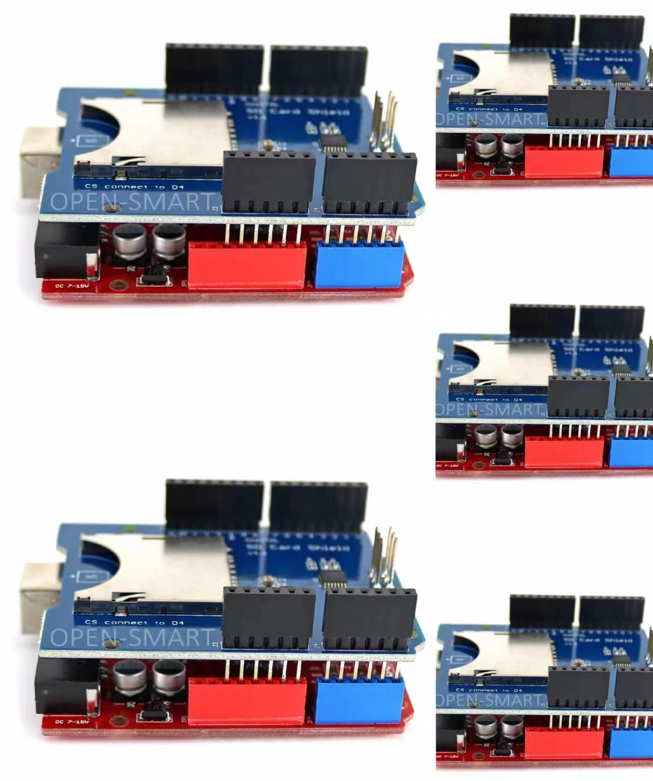 5PCS OPEN-SMARTOPEN-SMART SD / TF Card Module Shield Expansion Board Memory Shield Compatible for Arduino