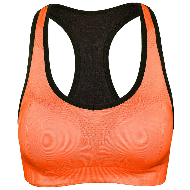 8177 No steel ring sports bra running fitness vest high-strength underwear seamless plus size vest women