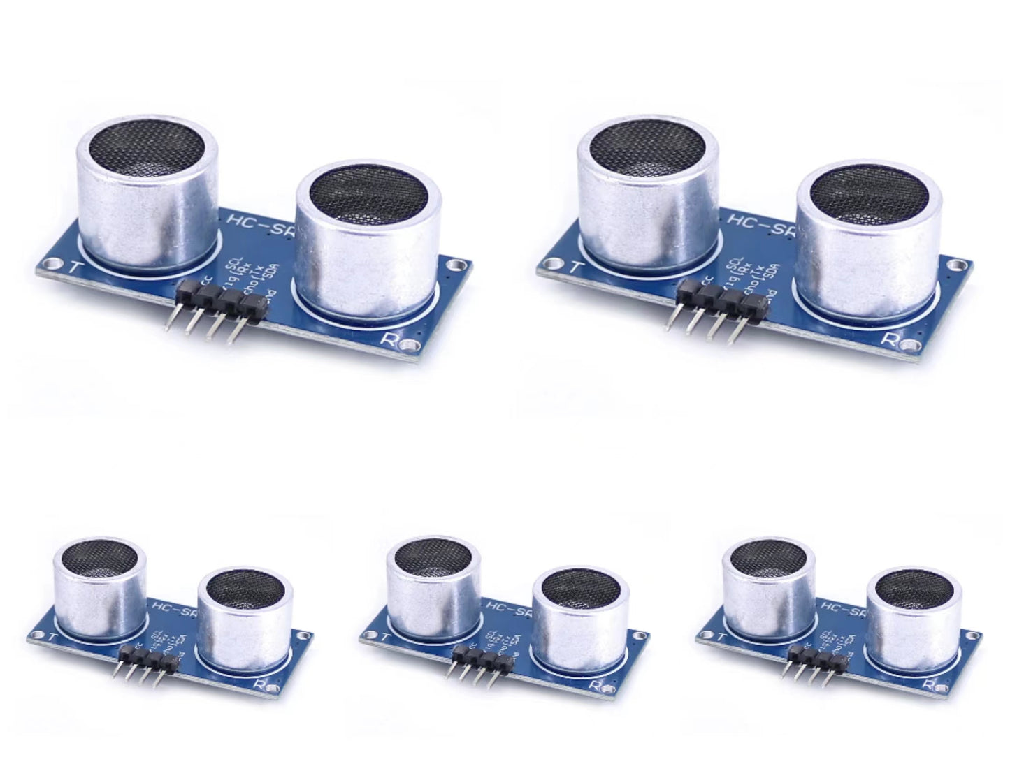 5PCS OPEN-SMARTNew HC-SR04 Ultrasonic Sensor Range Distance Measuring Module 3.3V / 5V Compatible for Arduino