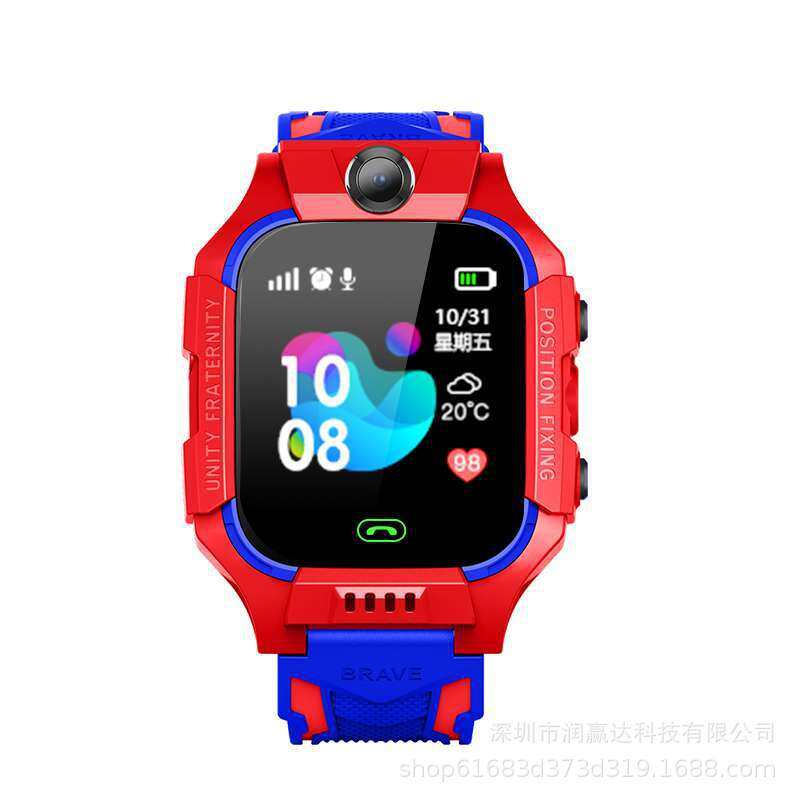 2021 new hot selling sixth generation children's smart phone watch waterproof camera positioning primary school boys and girls touch screen mobile phone