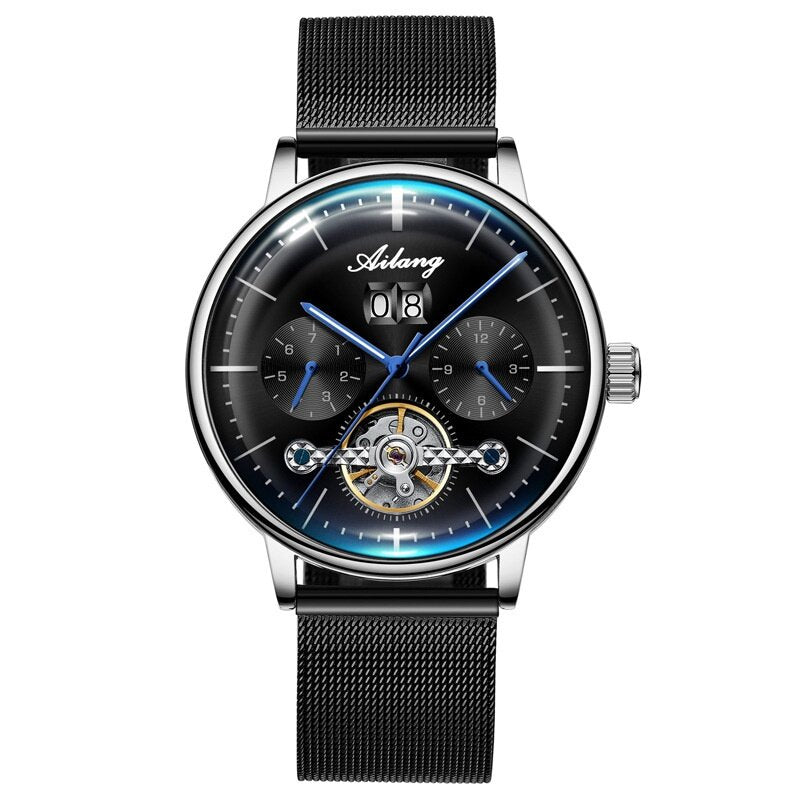 Ai Lang Hot-Selling Men's Mechanical Watch Fully Automatic New Concept Fashion Trendy Waterproof