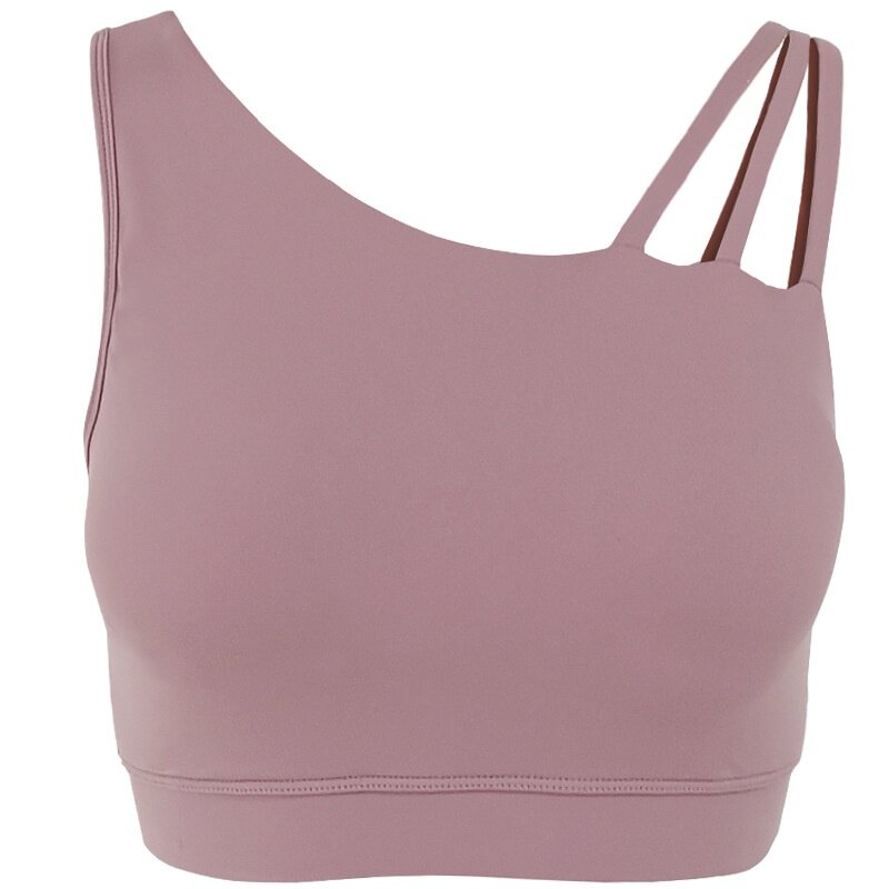 2022 Spring Summer New Style Yoga Vest Women's Temperament Beautiful Back Running Sports Fitness Gathering Shockproof Anti-Sagging Bra