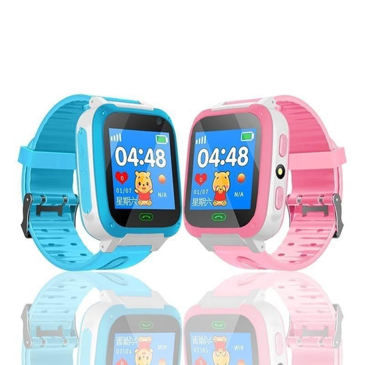 2021 new popular children's telephone watch smart touch camera positioning call lbs positioning Q9 gift a male and female primary school students