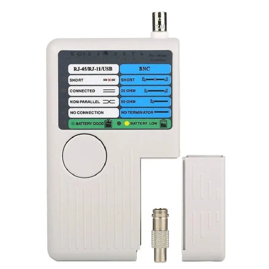 4 in 1 RJ11 RJ45 USB BNC LAN Network Cable Tester Remote LAN Cables Tracker Detector Fast Tester Tool