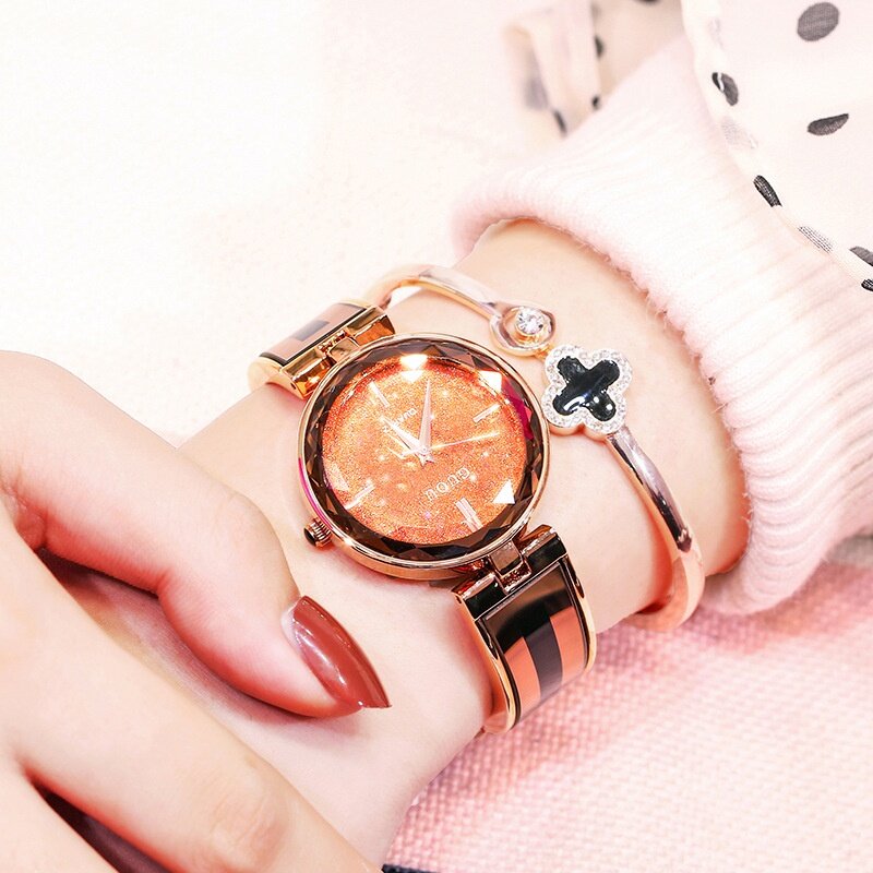 Ancient Ou 6019 Ladies Watch Same Style Starry Sky Waterproof Student Simple Fashionable Hand B Trendy Korean Version Wat