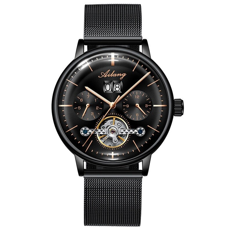 Ai Lang Hot-Selling Men's Mechanical Watch Fully Automatic New Concept Fashion Trendy Waterproof