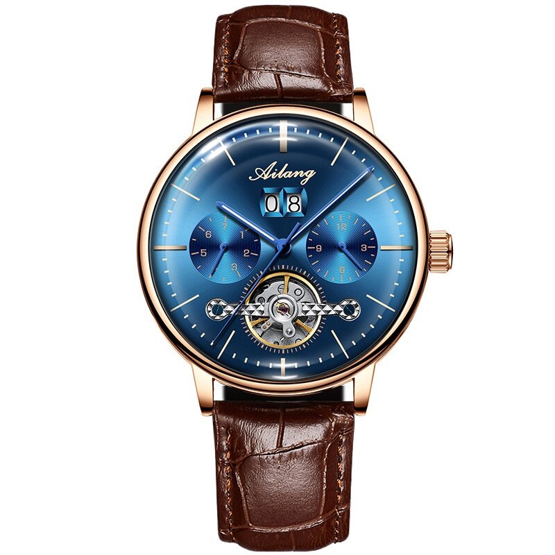 Ai Lang Hot-Selling Men's Mechanical Watch Fully Automatic New Concept Fashion Trendy Waterproof