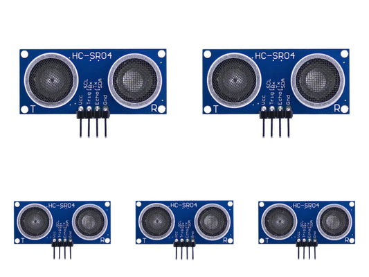 5PCS OPEN-SMARTNew HC-SR04 Ultrasonic Sensor Range Distance Measuring Module 3.3V / 5V Compatible for Arduino