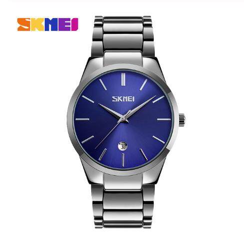 2020 SKMEI Men Watches Luxury Golden Steel Bracelet Quartz Wristwatches Date Time Male Clock Waterproof Watch Reloj hombre 9140