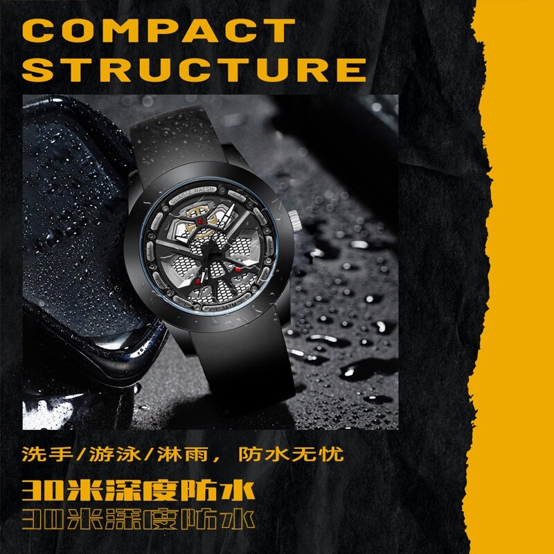 2022 addies New Style Men's Women's Watch Fashion Waterproof Hollow Drainage Hot-Selling Couple