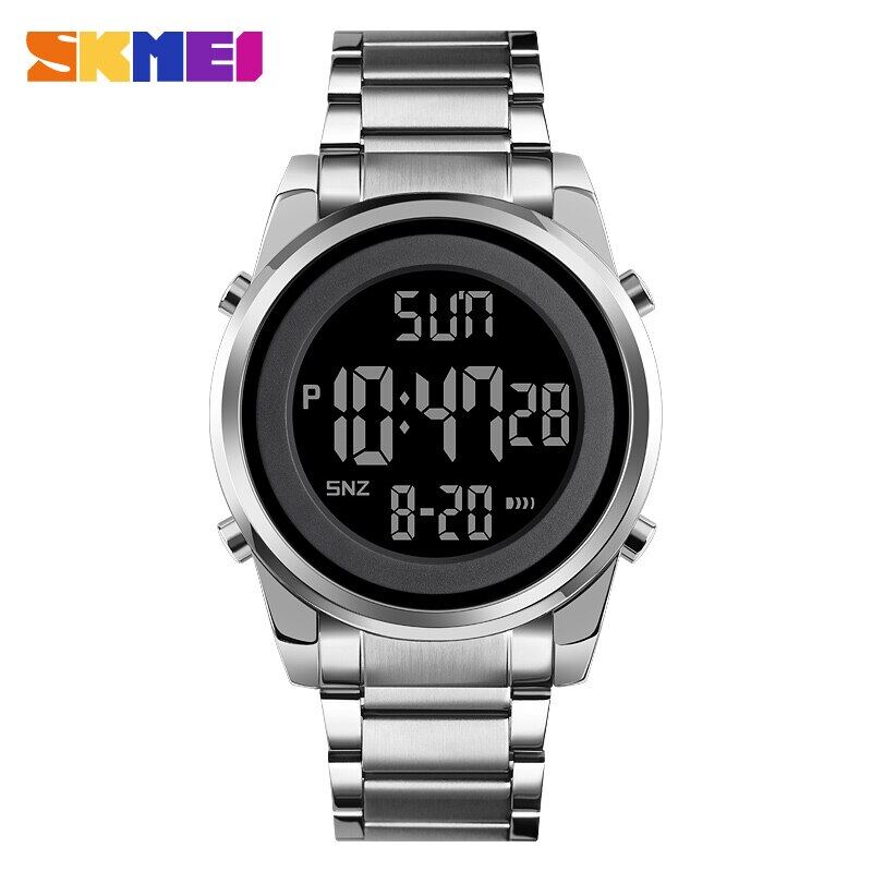 2020 Digital Men's Watches Fashion LED Men Digital Wristwatch Male Clock Hour For Mens Reloj Hombre Electronic Watch 2 Time