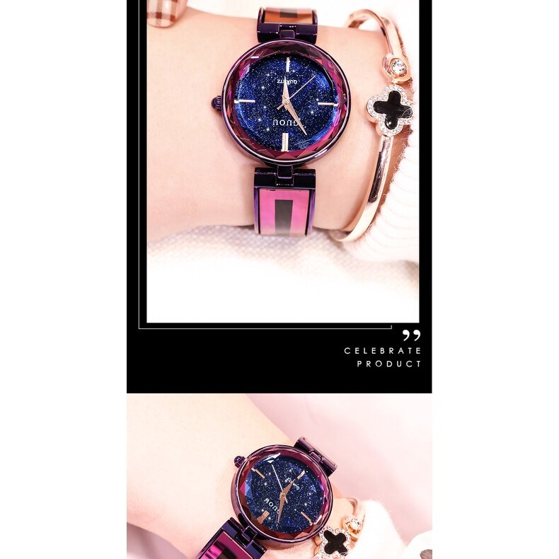 Ancient Ou 6019 Ladies Watch Same Style Starry Sky Waterproof Student Simple Fashionable Hand B Trendy Korean Version Wat