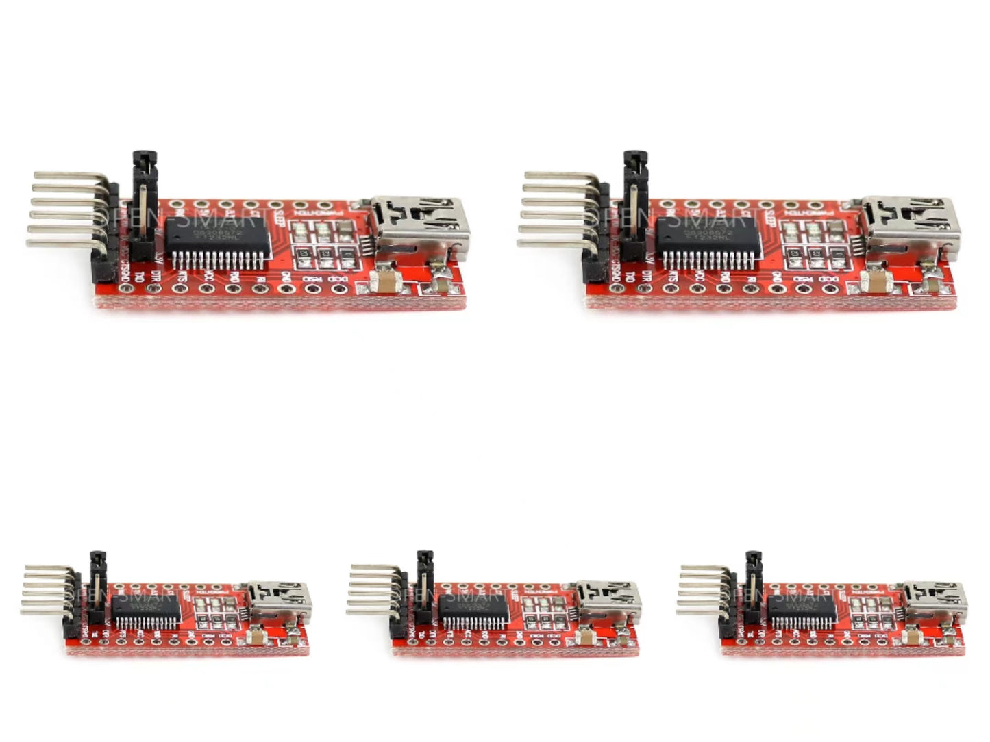 5PCS OPEN-SMARTFT232RL USB to TTL Module Board for Arduino