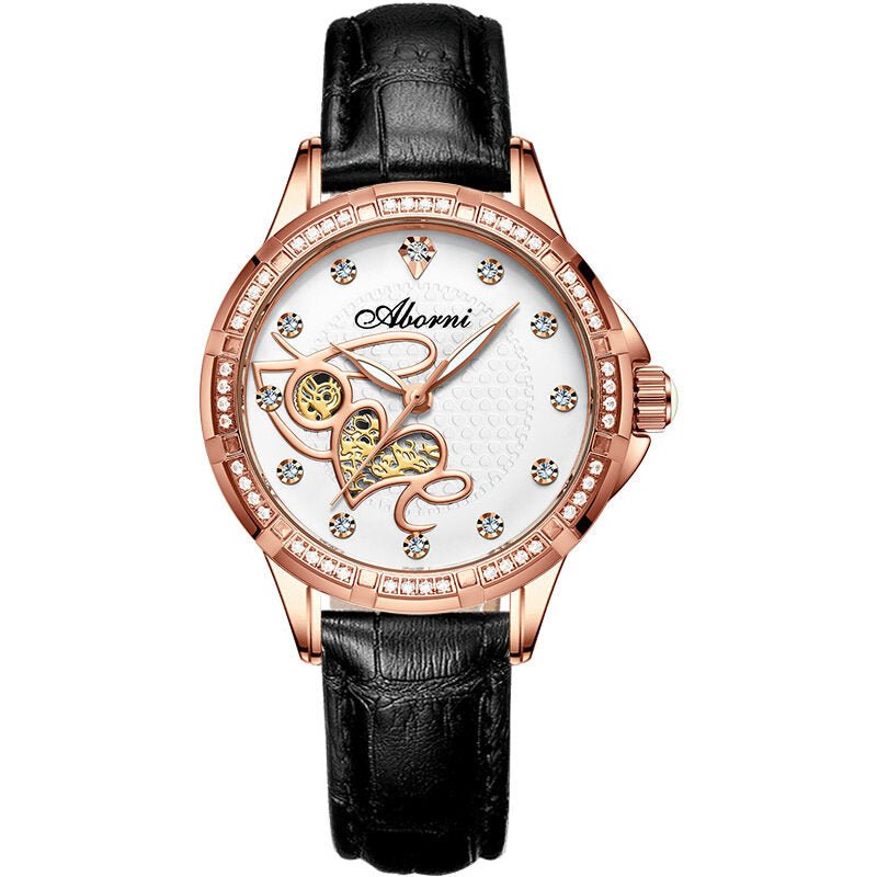 2021 new ladies watch ceramic Shi Ying fashion waterproof ladies watch