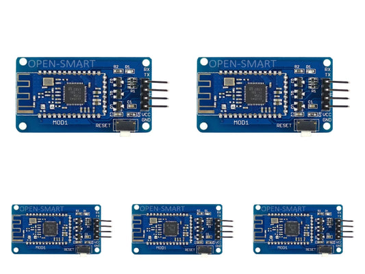 5PCS OPEN-SMARTCC2541 Wireless Serial BLE Bluetooth-compatible V4.0 Transceiver Module Compatible with 3.3V / 5V for Arduino