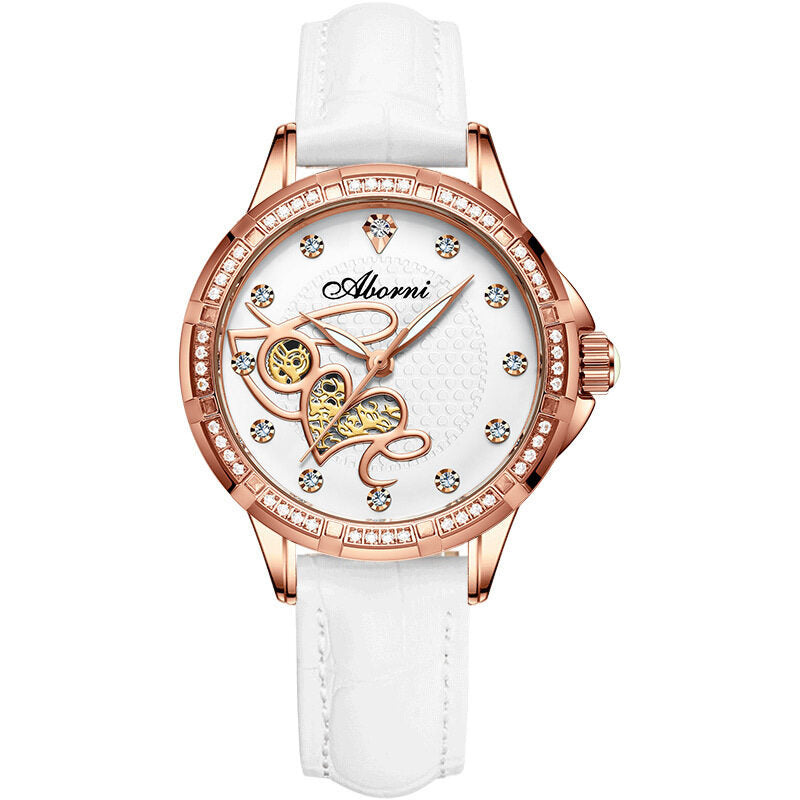 2021 new ladies watch ceramic Shi Ying fashion waterproof ladies watch