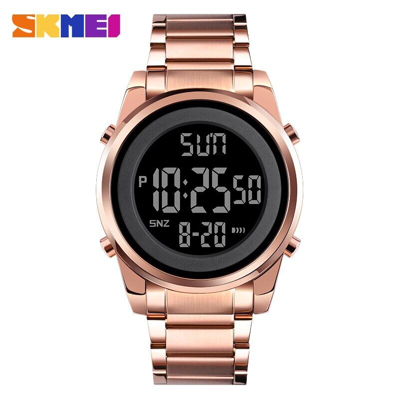 2020 Digital Men's Watches Fashion LED Men Digital Wristwatch Male Clock Hour For Mens Reloj Hombre Electronic Watch 2 Time