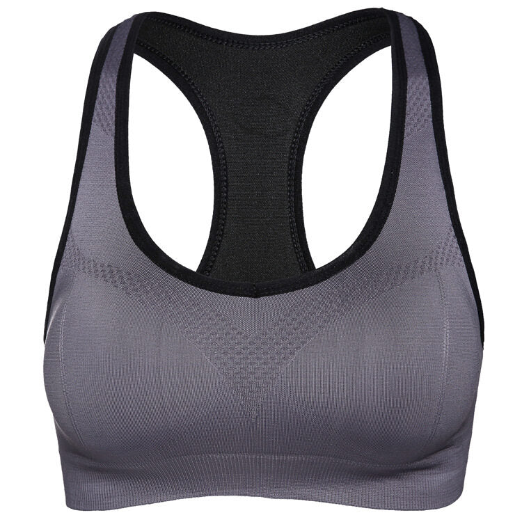 8177 No steel ring sports bra running fitness vest high-strength underwear seamless plus size vest women