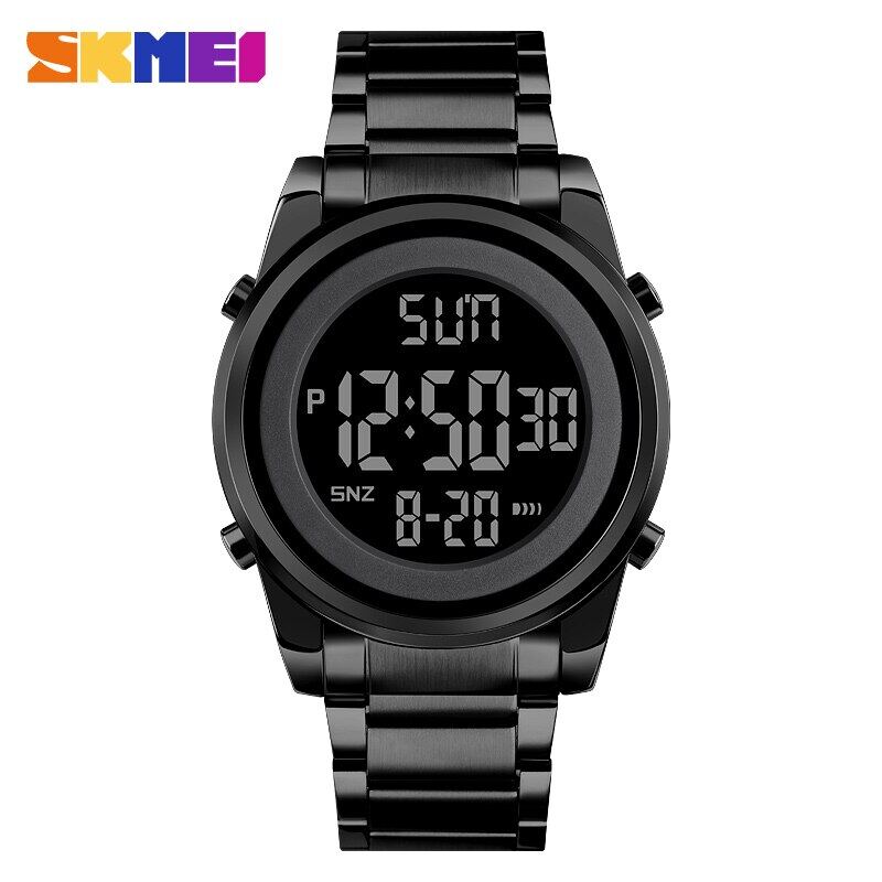 2020 Digital Men's Watches Fashion LED Men Digital Wristwatch Male Clock Hour For Mens Reloj Hombre Electronic Watch 2 Time