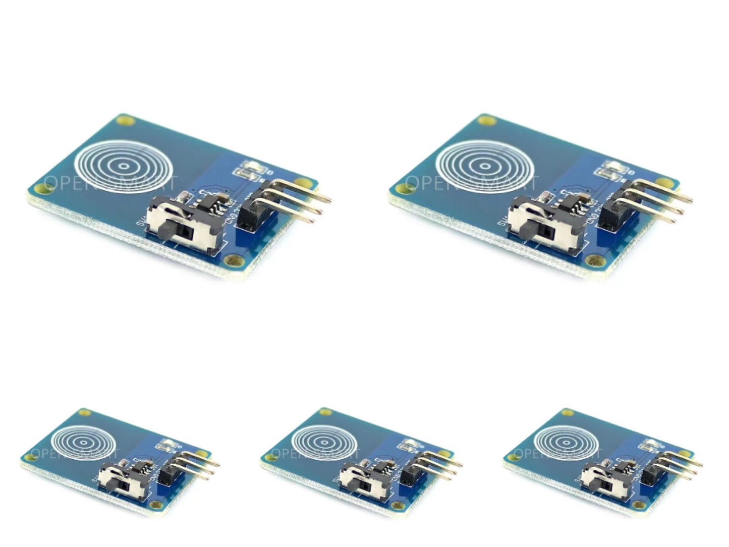 5PCS OPEN-SMARTDigital Capacitive Touch Sensor (Toggle Mode) Switch Module Button Board for Arduino