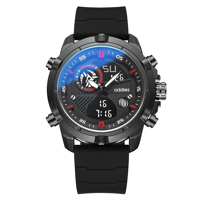 addies New Style Sports Men's Watch Multifunctional Waterproof Luminous Outdoor