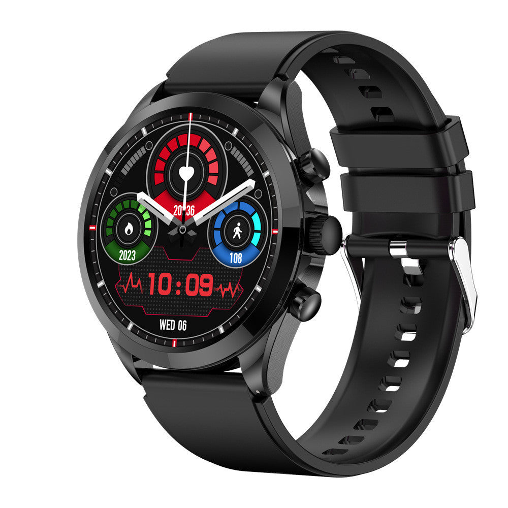 2024 New Style ET440 Call Men's Watch No Blood Sugar Heart Rate Blood Oxygen Body Temperature Monitoring HRV+ECG Men's Sports Watch