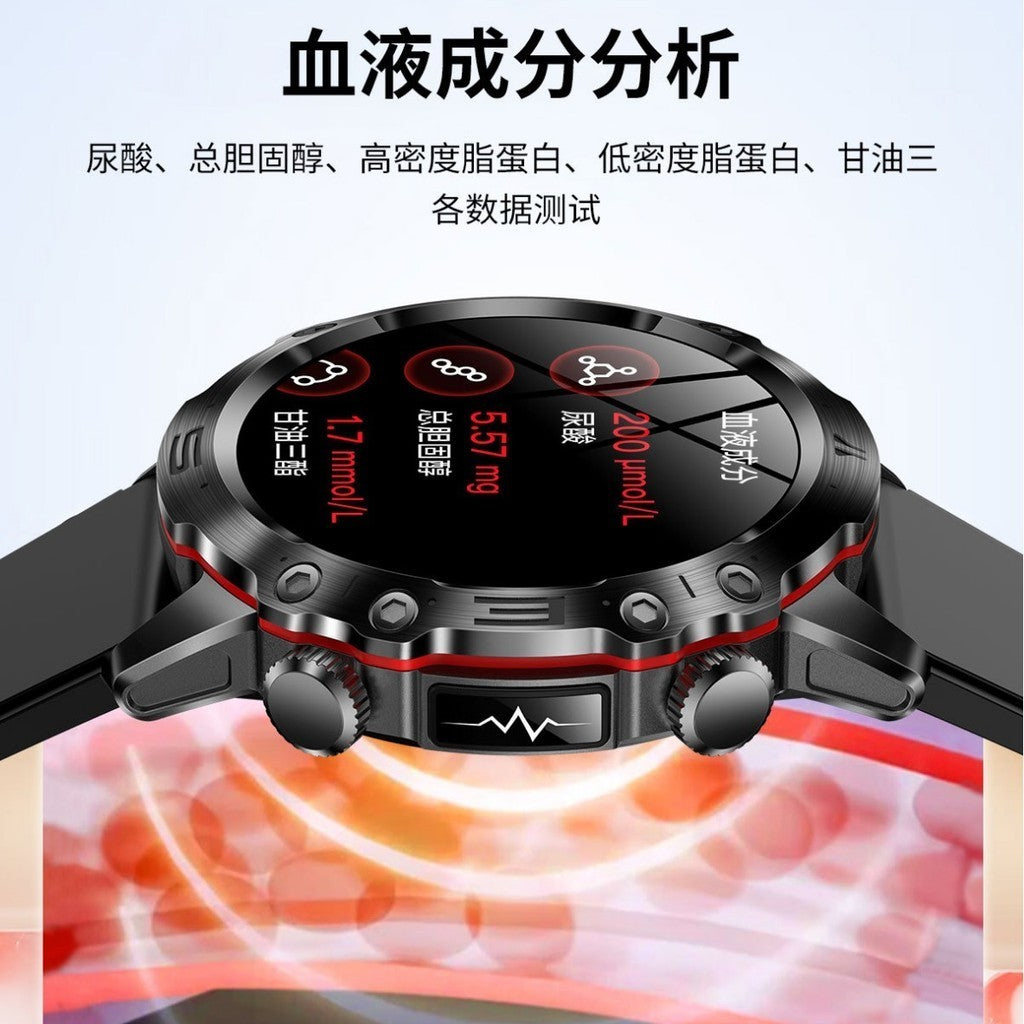 2024 New Style ET482 Smart Men's Watch Outdoor Sports AMOLDE HD ECG Bluetooth Call No Blood Sugar Men's Sports Watch