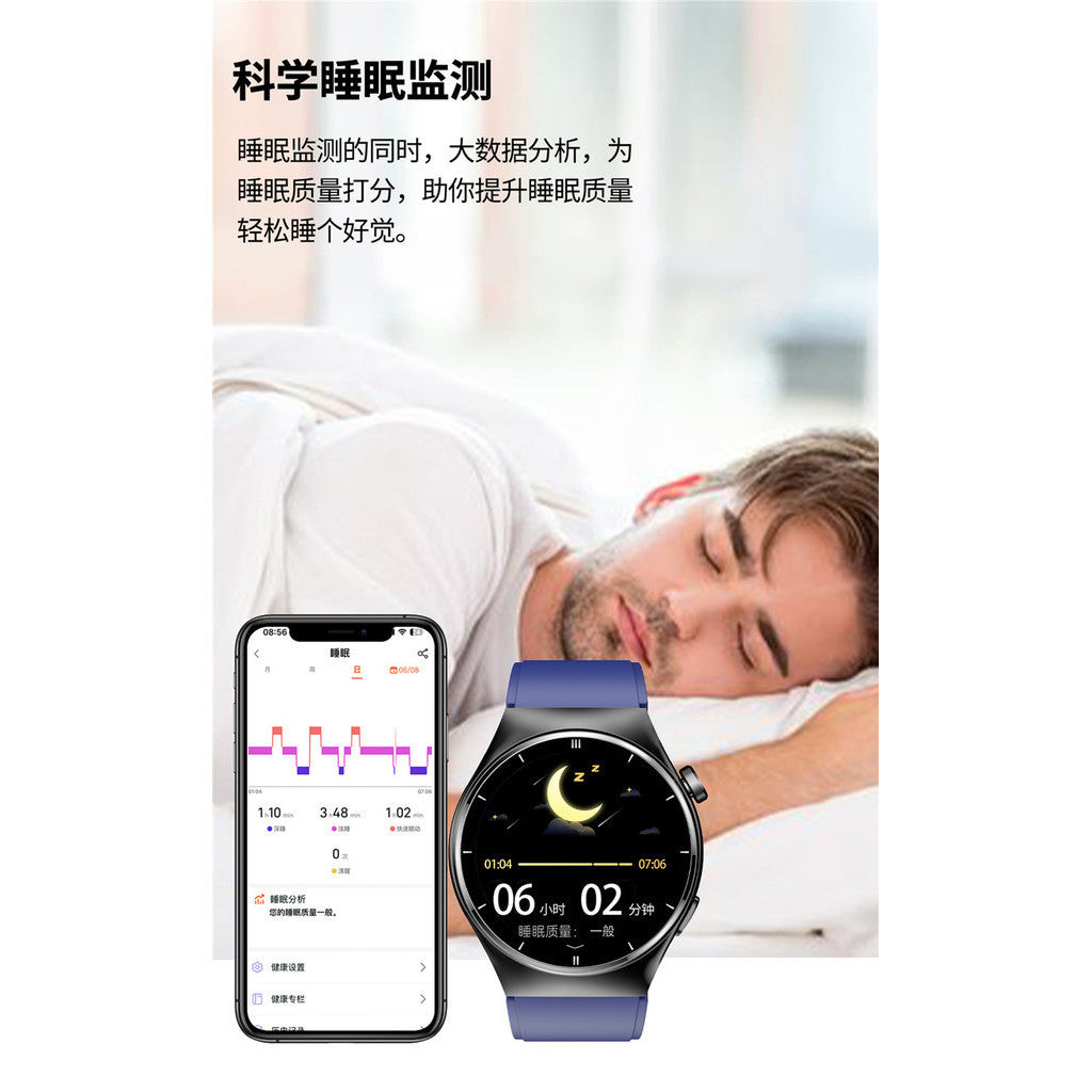 2023 New Style F320 Smart Watch Bluetooth Call Heart Rate Blood Sugar Body Temperature Blood Oxygen Healthy Laser Exercise Pedo