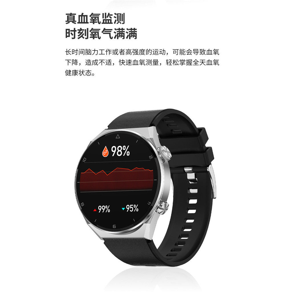 2024 Cross-Border DT3 PRO MAX Men's Watch Voice Assistant Music Compass Wireless Charging Access Control Sports Watch