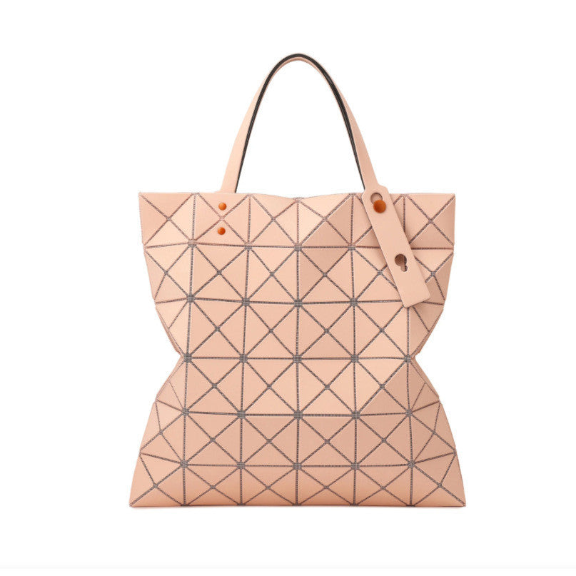 6 Grid Female Bag Shoulder Handbag Diamond Bag