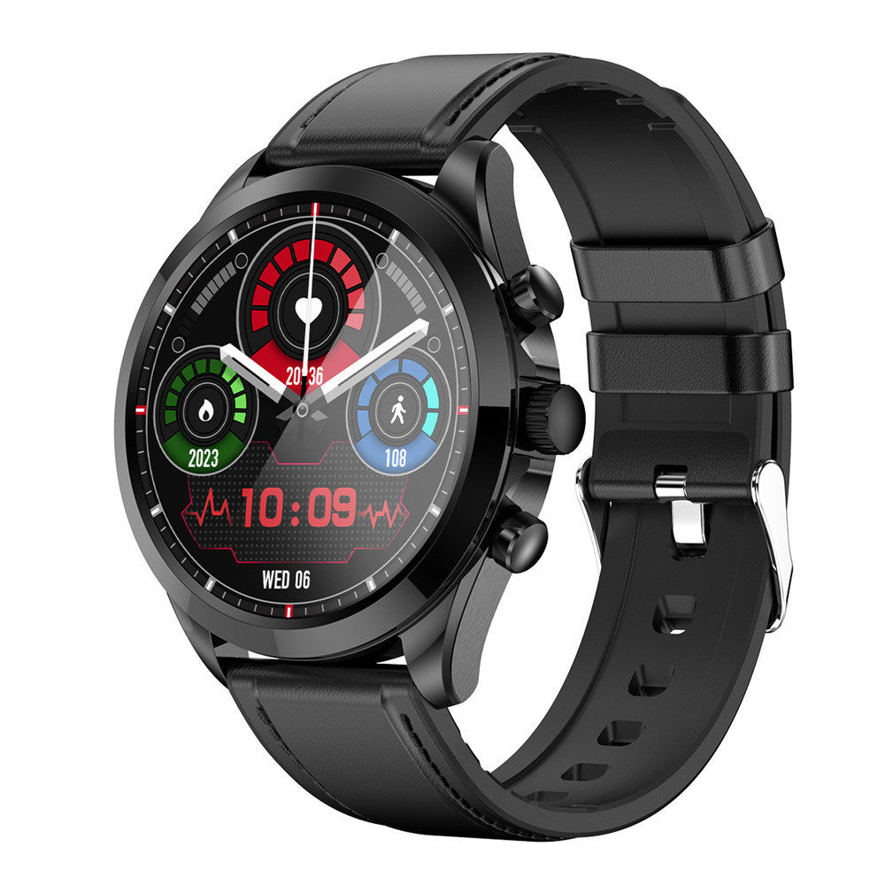 2024 New Style ET440 Call Men's Watch No Blood Sugar Heart Rate Blood Oxygen Body Temperature Monitoring HRV+ECG Men's Sports Watch